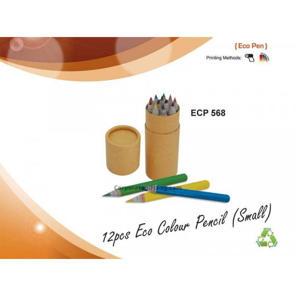 ECP 568 12pcs Eco Colour Pencil (Small) [Eco Pen]